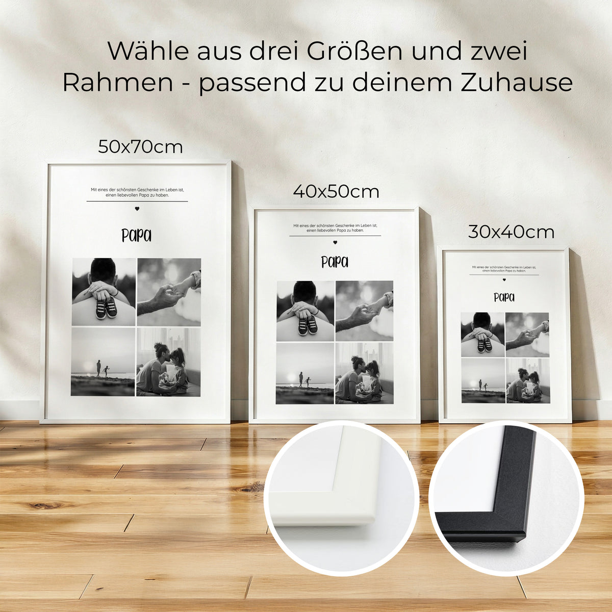 Personalisiertes Poster "Papa Momente"