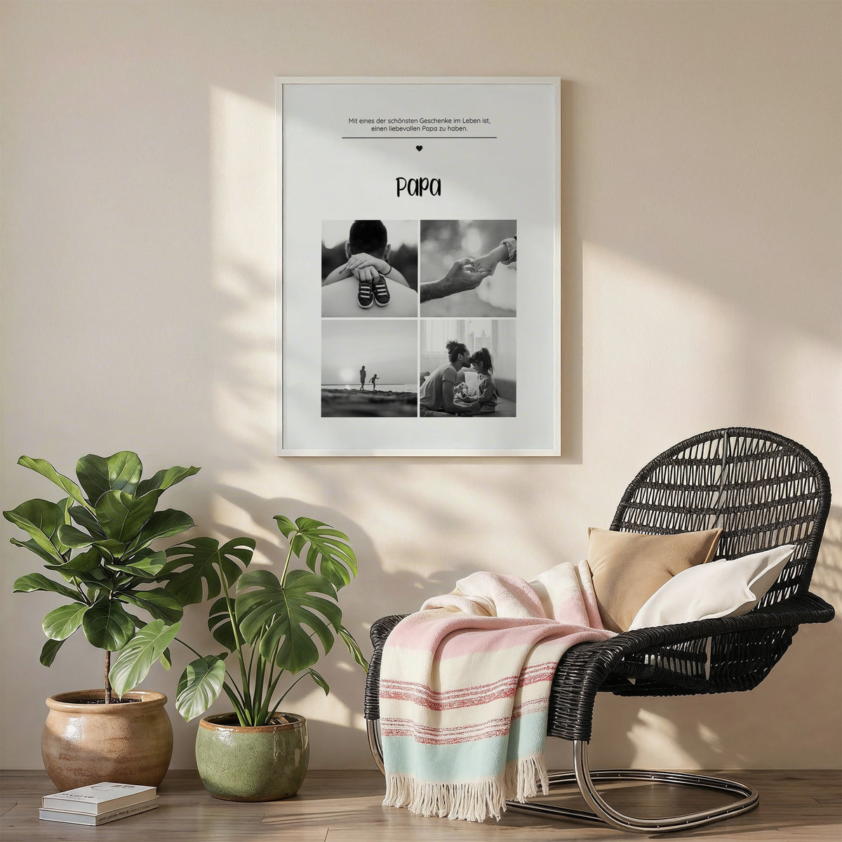 Personalisiertes Poster "Papa Momente"