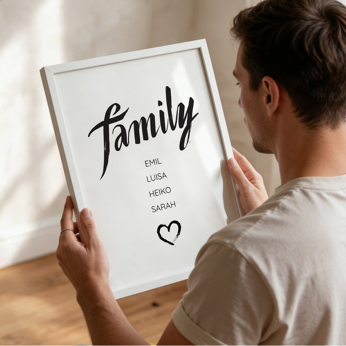 Personalisiertes Poster "Family"