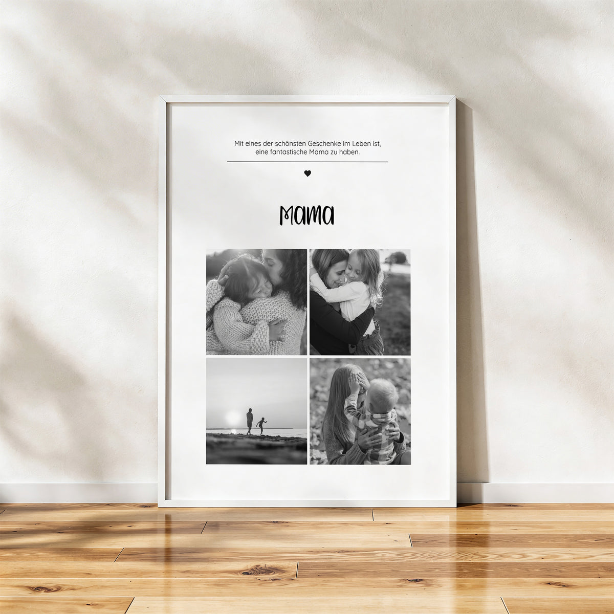 Personalisiertes Fotoposter "Meine Mama"