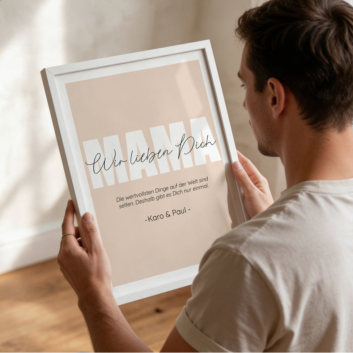 Personalisiertes Poster "Muttertag"