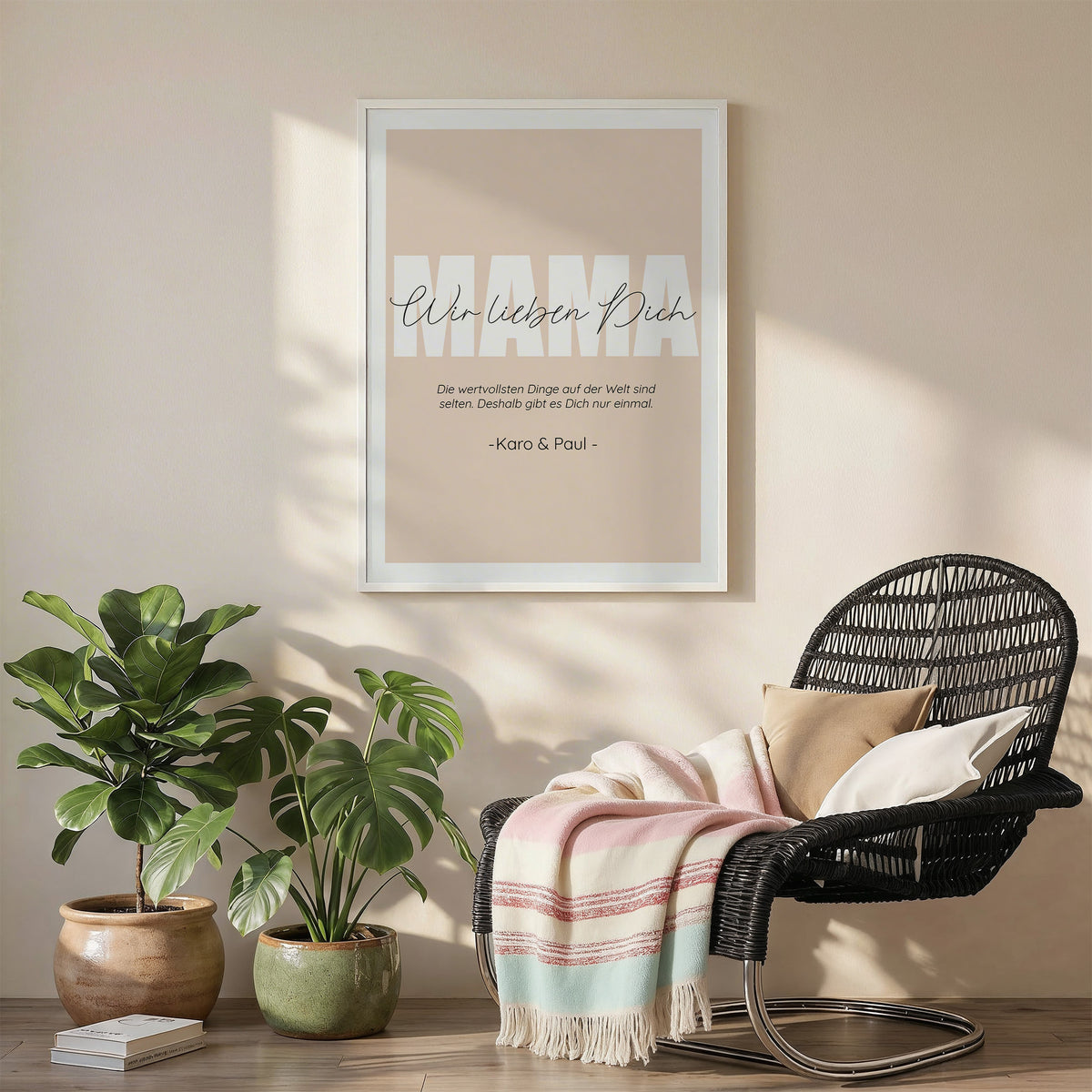 Personalisiertes Poster "Muttertag"