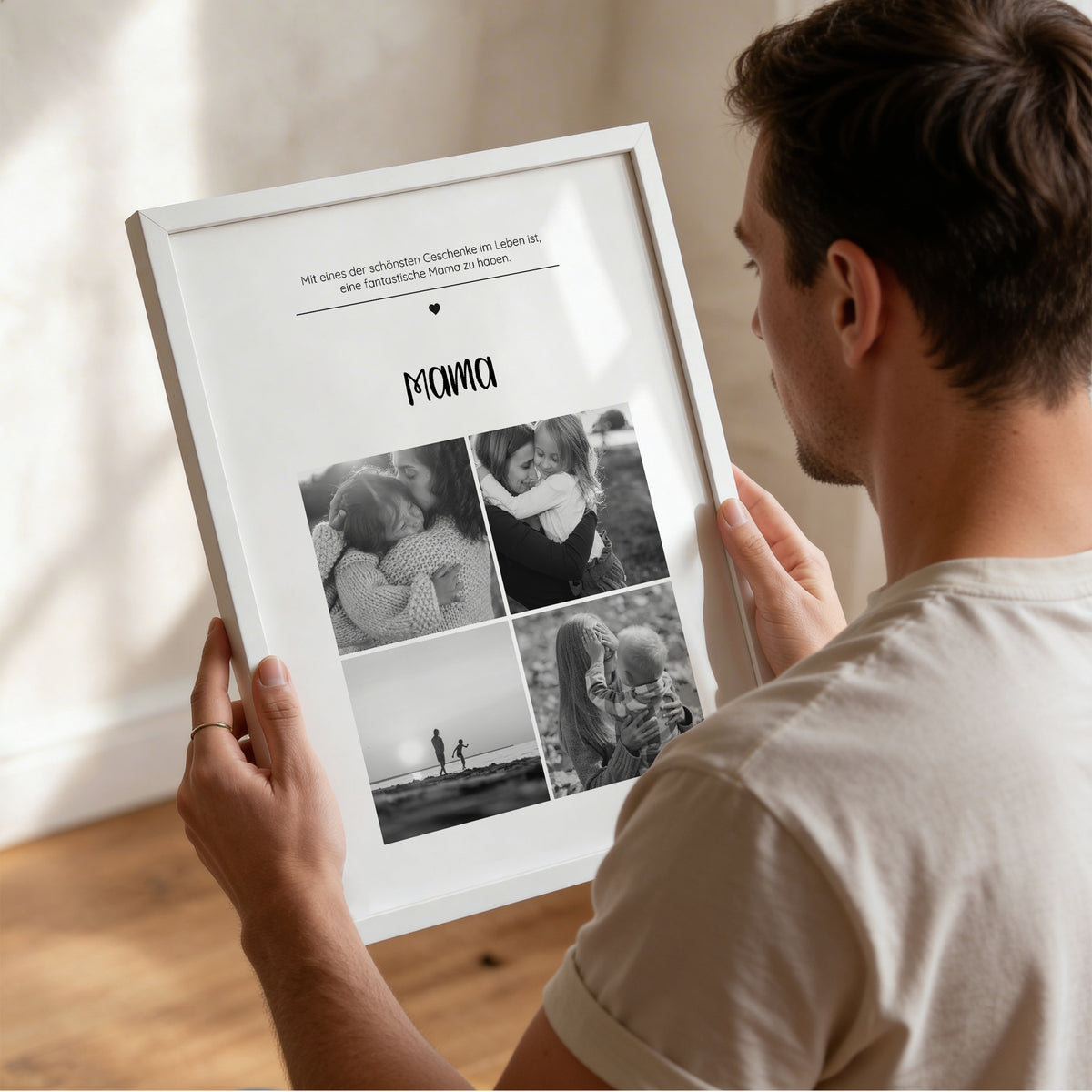 Personalisiertes Fotoposter "Meine Mama"
