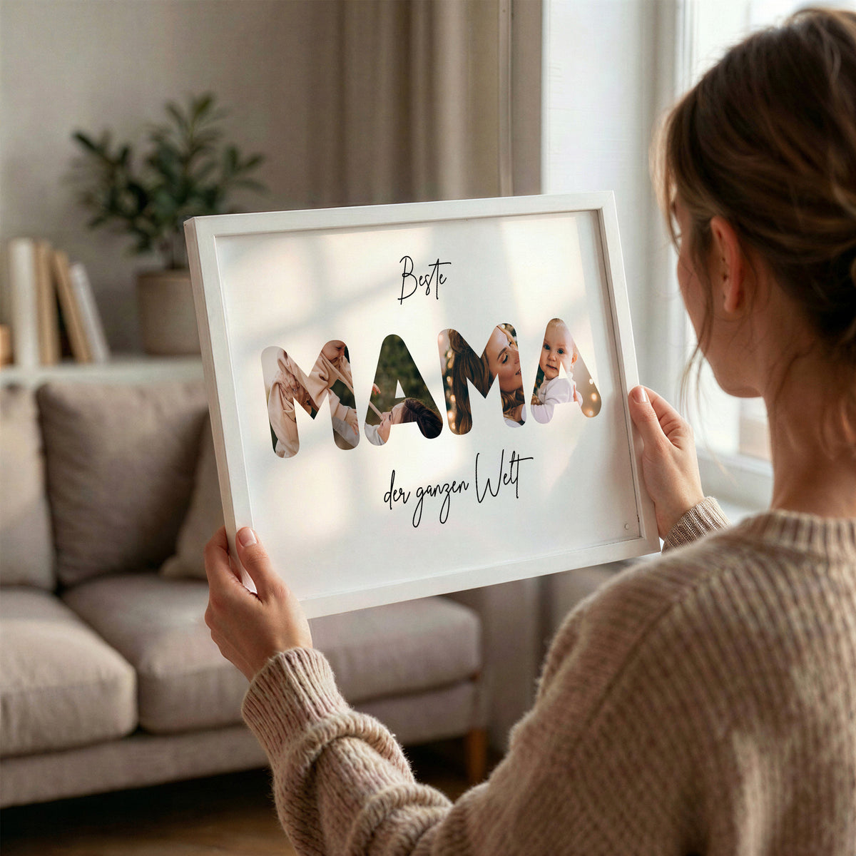 Personalisiertes Fotoposter "Mama"