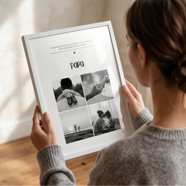 Personalisiertes Poster "Papa Erinnerungen"