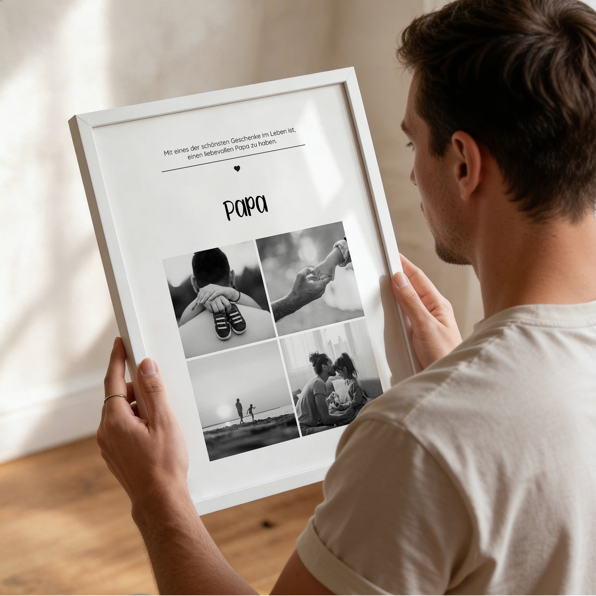 Personalisiertes Poster "Papa Momente"
