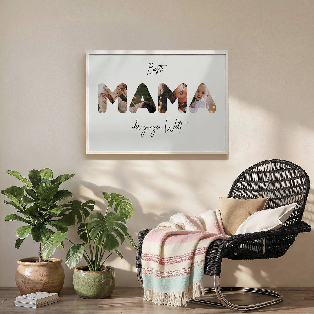 Personalisiertes Fotoposter "Mama"